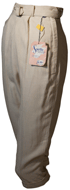 Stunning Linen-Feel Rayon Clamdiggers 