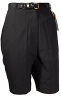 1960s Black Bermuda Shorts 