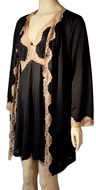 Emilio Pucci Baby Doll with Matching Peignoir