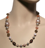 50s Glass Bead Necklace