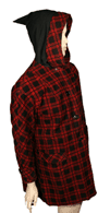 1940s Hooded Coat