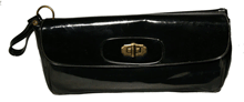 Vintage Vinyl Clutch