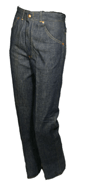 1930s Denim Ranch Pants