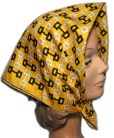 1950s Silk Scarf