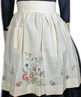 1930s Embroidered Apron