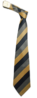 1940s Striped Tie