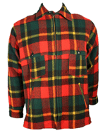 Vintage Plaid Wool Jacket