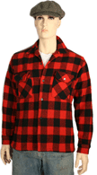 1960s Wool Plaid Shirt