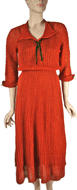 Handknit 1930s Dress