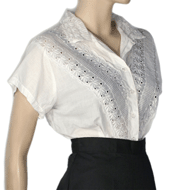 1950s Fitted Blouse