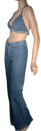 1970s Denim Ensemble