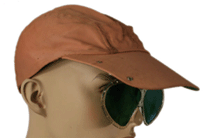 1940s Cap w/ Attached Sunglasses