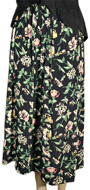 1940s Print Skirt