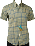60s Plaid Sport shirt