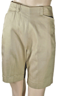 1940s Khaki Camp Shorts