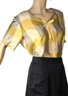 1950s Silk Blouse