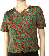 50s Silk Blouse