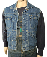 Vintage 1950s Denim Vest
