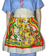 California Souvenir Apron