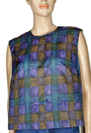 Artsy Plaid Blouse