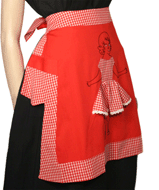 Bombshell 1950s Novelty Apron