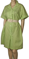 1960s Gingham Romper