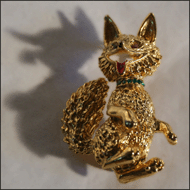 1960s Fox Pin