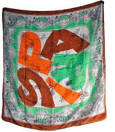 Vintage Paris Souvenir Scarf