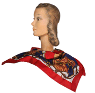Vintage Equestrian Scarf