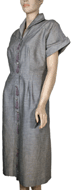 1940s Chambray Dress