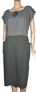 2 Tone 1950s Dress