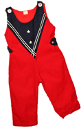 1950s Corduroy Romper