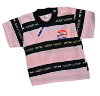 1950s Pink and Black Tee