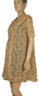 1950s Lace Evening Swing Coat