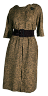 1950s Tweed Dress
