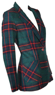 1970s Plaid School Jacket