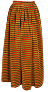 1970s Velvet Maxi Skirt