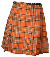 Vintage Kilt Mini Skirt