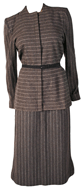 1930s Chalk Stripe Suit