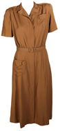 1930s Gabardine Dress