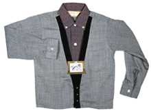 1950s 2 Tone Sport Shirt