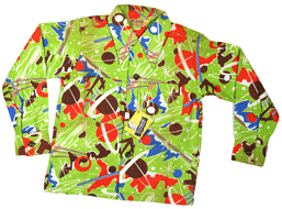 1930s-40s Rocket Ship Shirt