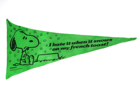 Peanuts Snoopy Pennant