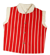 1950s Candy Stripe Blouse