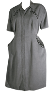 Vintage Plus Size 40s Dress