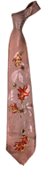 Vintage Fifties Falling Leaves Tie