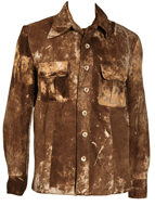 1970s Vintage Suede Shacket