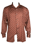 1970s Knit Disco Shirt