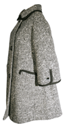 1950s Tweed Swing Coat