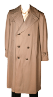 1950s Gabardine Trench Coat